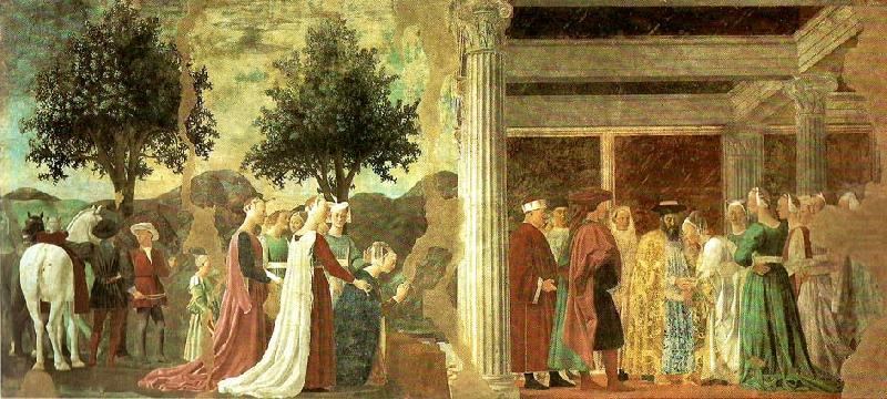 legend of the true cross, Piero della Francesca